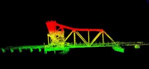 3D Model of bridge from LiDAR data