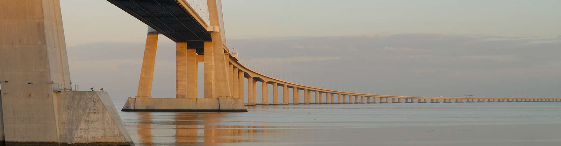 Bridge over the water