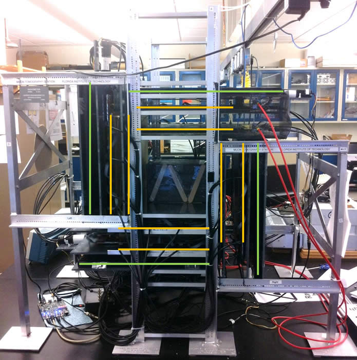 Florida Tech Muon Tomography Station with GEM detectors